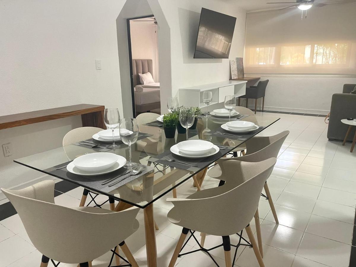 Deco 2 Downtown 3 Bed Apartment Renewed Cancún Exteriör bild